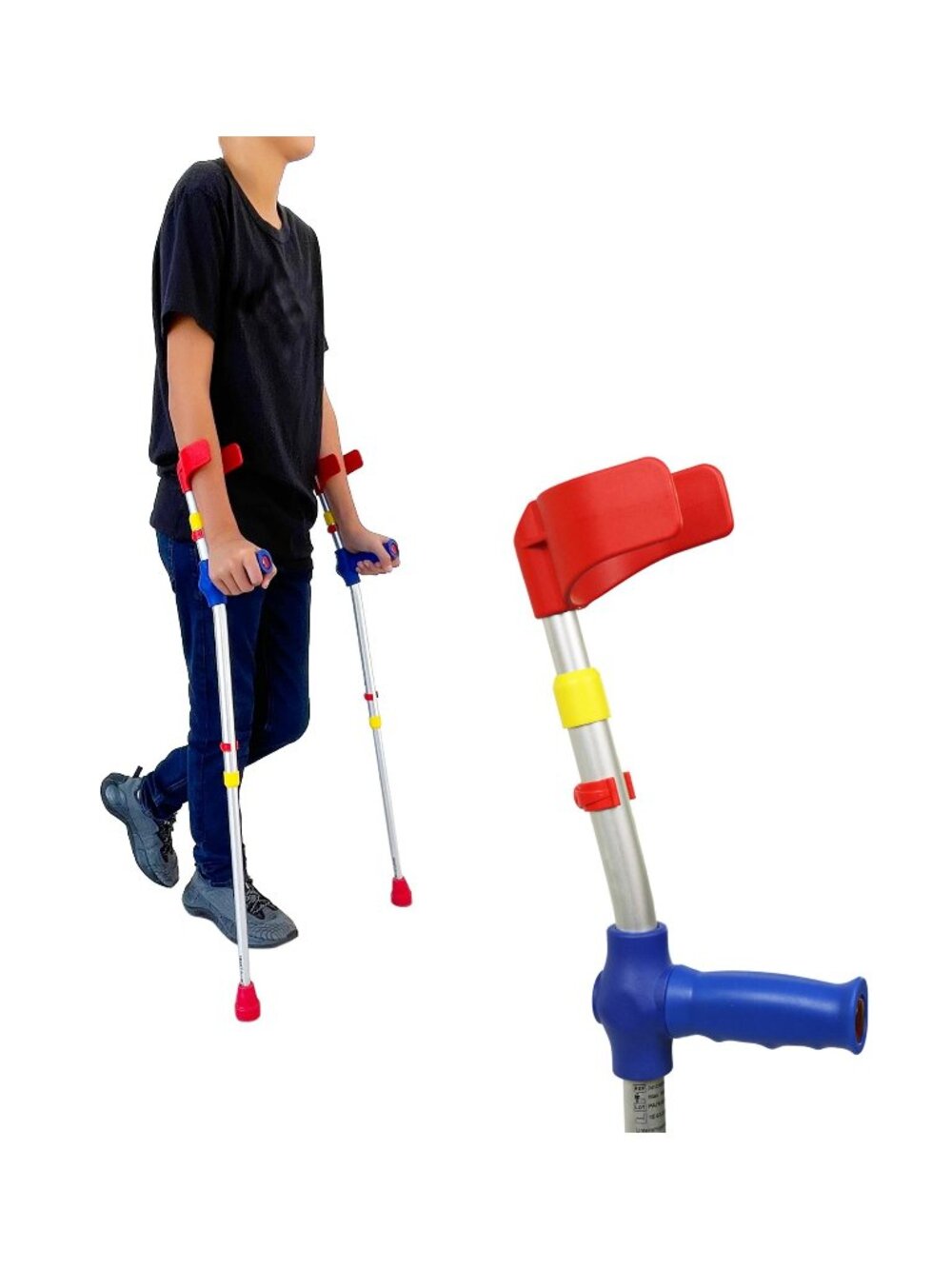 PEPE Mobility Forearm Crutches for Kids